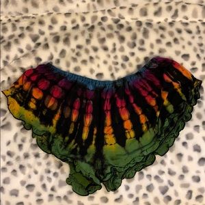 Tie Dye Shorty Shorts ✌️